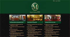 Desktop Screenshot of hotelmorris.cz